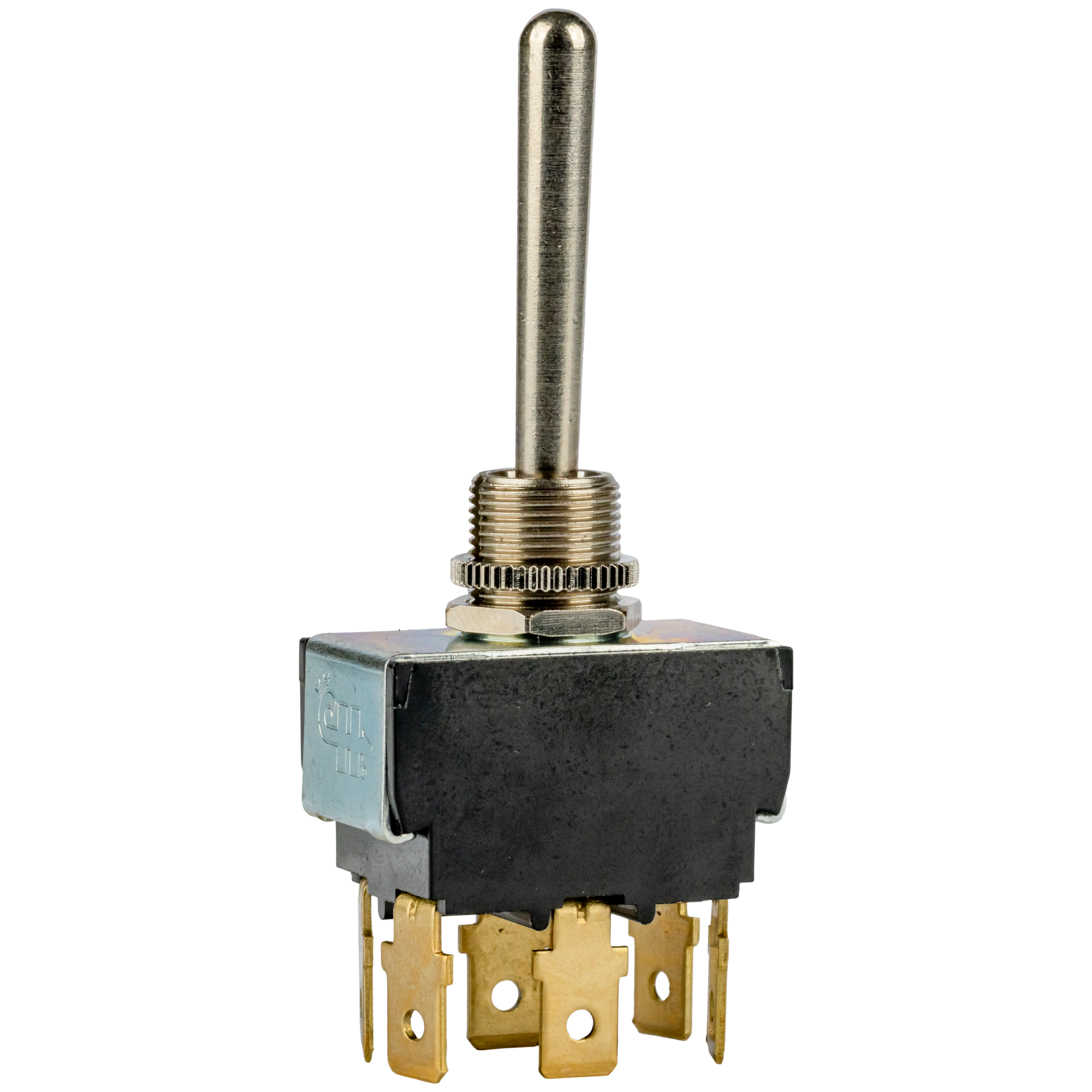 Up-Momentary On - Center-Off - Down-Momentary On - Long Handle